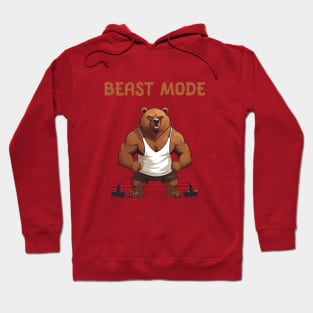 Beast mode for gym motivation Hoodie